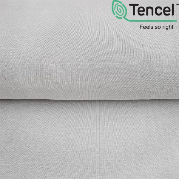 Jersey Tencel Modal Light Grey Bubustoffe De