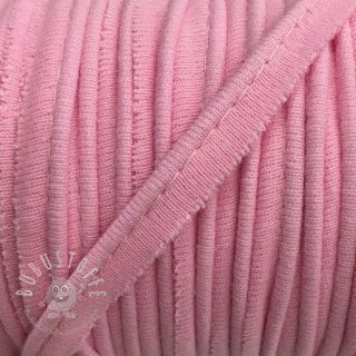 Paspelband jersey pink