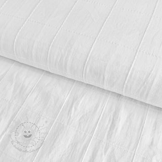 Baumwollstoff VOILE DOBBY white