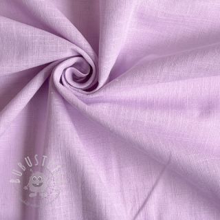 Baumwollstoff mit Leinen lilac