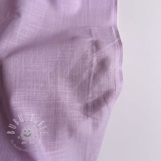 Baumwollstoff mit Leinen lilac