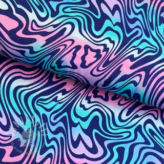 Jersey Cute and abstract wave digital print