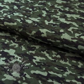 Baumwollstoff Camouflage army