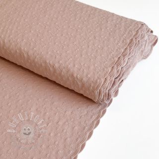 Baumwollstoff Embroidery 2 side rose