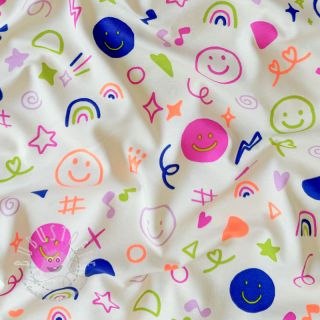 Jersey Neon doodles off white