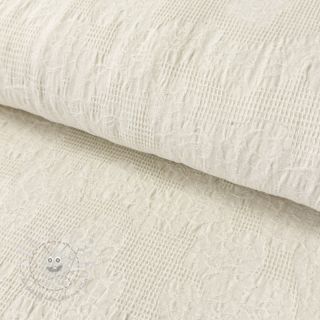 Baumwollstoff JACQUARD Abstract natural