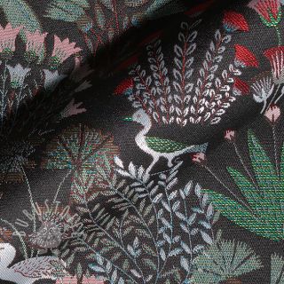 Dekostoff jacquard Botanic Paradise Bird