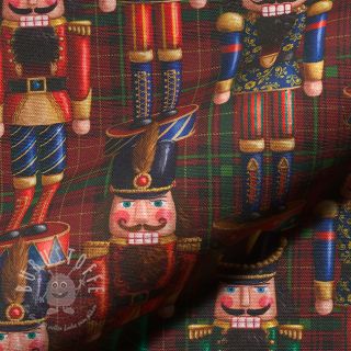 Dekostoff Nutcracker Family digital print