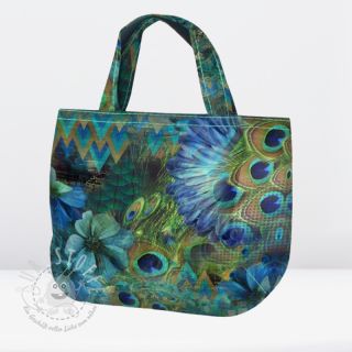 Dekostoff BAG Peacock design panel