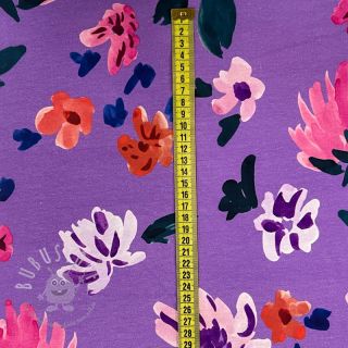 Sweatstoff NERIDA HANSEN Colette lavender digital print