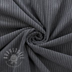 Cord 6W COTTON TOUCH dark grey