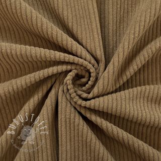 Cord 6W COTTON TOUCH taupe