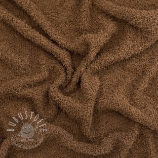 Strickstoff Paris bouclé brown