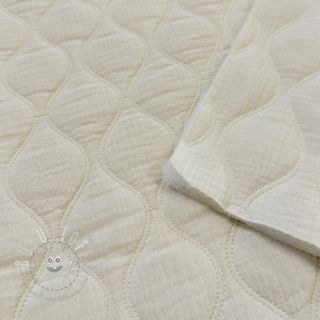 Double gauze/musselin QUILT natural