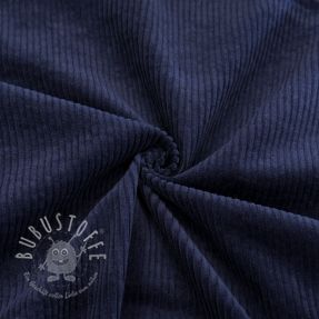 Cord 6W WASHED STRETCH navy