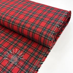 Scottish Check SMALL red