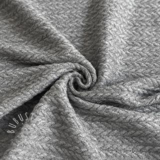 Strickstoff Nizza grey