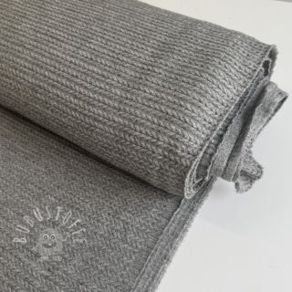 Strickstoff Nizza grey