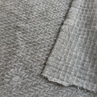 Strickstoff Nizza grey