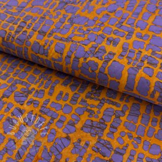 Baumwollstoff BATIK NEW design H orange