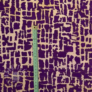 Baumwollstoff BATIK NEW design H violet