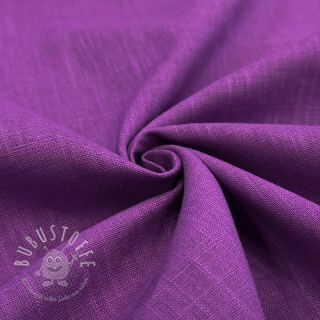 Leinenstoff gewaschen orchid purple