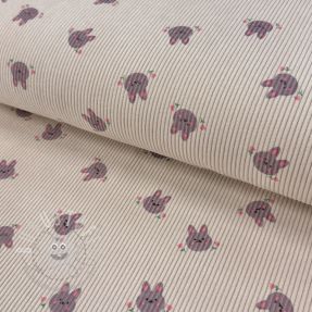 Cord STRETCH Small bunny design F