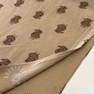 Cord STRETCH Dog beige