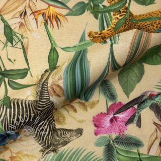 Dekostoff premium Tropical Jungle Dream digital print