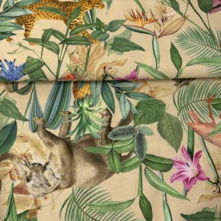 Dekostoff premium Tropical Jungle Dream digital print