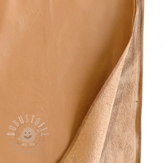 Kunstleder SUEDE sand