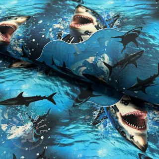 Jersey Great white digital print